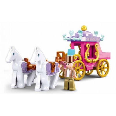 Set de construcție Sluban Girls Dream Carriage (B0872)