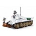 Set de construcție Sluban Army Battle of Budapest T-34/85 Medium Tank White (B0978)