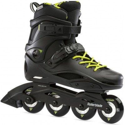 Роликовые коньки RollerBlade RB Cruiser Black/Neon Yellow 41