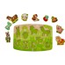 Joc educativ Hape Farmyard Peg Puzzle (E1408)