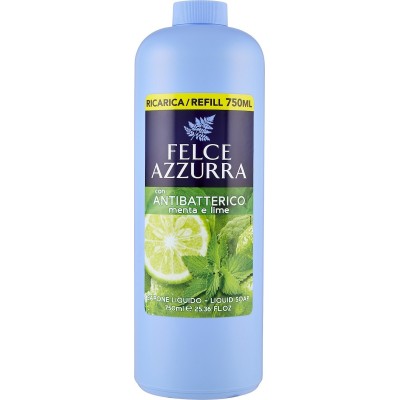 Sapun lichid pentru mîini Felce Azzurra Antibacterico Mint&Lime 750ml (024344)