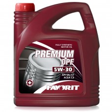 Моторное масло Favorit Premium DPF 5W-30 4L