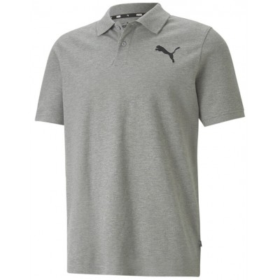 Поло Puma ESS Pique Medium Gray Heather/Cat S