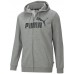 Мужская толстовка Puma ESS Big Logo Fz Hoodie Tr Medium Gray Heather XS