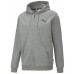 Мужская толстовка Puma ESS Small Logo Fz Hoodie Tr Medium Gray Heather/Cat XS