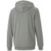 Мужская толстовка Puma ESS Small Logo Fz Hoodie Tr Medium Gray Heather/Cat XS