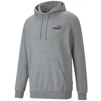 Мужская толстовка Puma ESS Small Logo Hoodie Tr Medium Gray Heather M