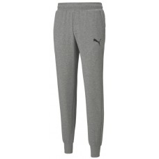 Pantaloni spotivi pentru bărbați Puma ESS Logo Pants Tr Cl Medium Gray Heather/Cat XXL