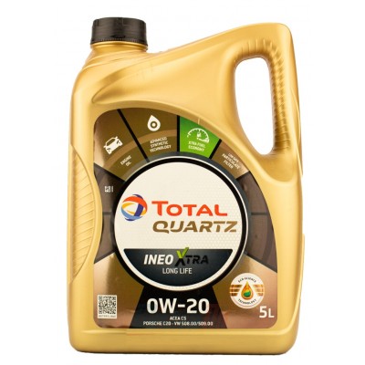 Моторное масло Total Quartz Ineo Xtra Long Life 0W-20 5L