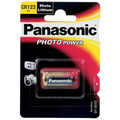 Батарейка Panasonic Photo Power (CR-123AL/1BP)