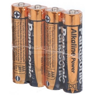 Батарейка Panasonic Alkaline Power AAA 4pcs (LR03REB/4P)