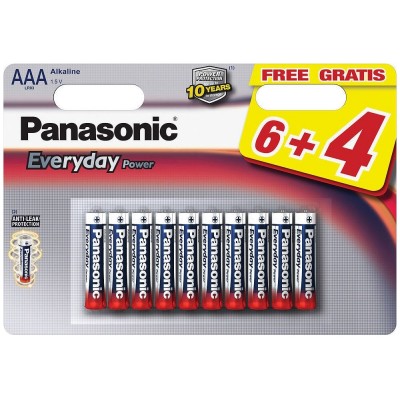 Батарейка Panasonic Everyday Power AAA 10pcs (LR03REE/10B4F)