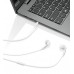 Наушники Lenovo 100 in-ear Headphone White