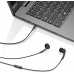 Наушники Lenovo 100 in-ear Headphone Black