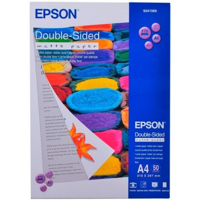 Фотобумага Epson A4 178gr 50 Double-Sided Matte