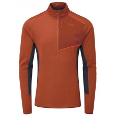 Мужская толстовка Rab Syncrino Light Pull-On Red Clay L