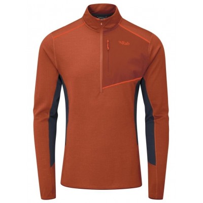 Мужская толстовка Rab Syncrino Light Pull-On Red Clay L