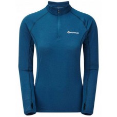 Hanorac de dama Montane Allez Micro Pull-On Narwhal Blue 38