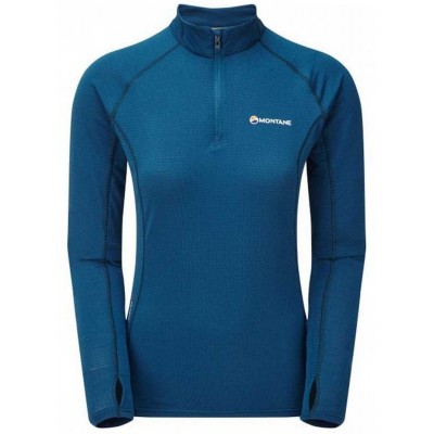 Женская толстовка Montane Allez Micro Pull-On Narwhal Blue 38