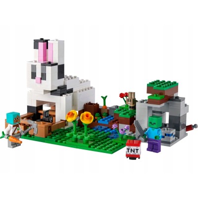 Set de construcție Lego Minecraft: The Rabbit Ranch (21181)