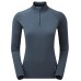 Bluză termică pentru dame Montane Dart Thermo Zip Neck Astro Blue 38