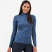 Bluză termică pentru dame Montane Dart Thermo Zip Neck Astro Blue 38