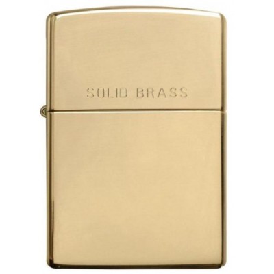 Brichetă cu benzină Zippo 254 Reg High Polish Brass