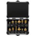 Set freza lemn Dnipro-M Professional 12pcs 8mm