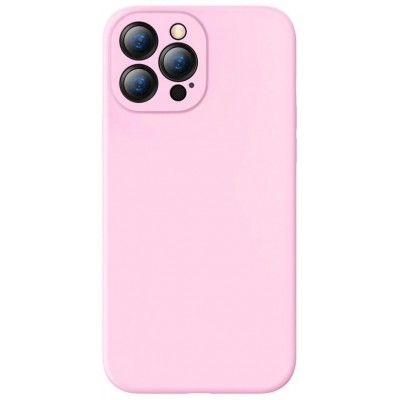 Husa de protecție Baseus Liquid Silica Gel Protective Case For iPhone 13 Pro Pink