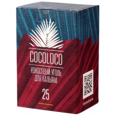 Уголь Cocoloco 1kg 72pcs 25mm