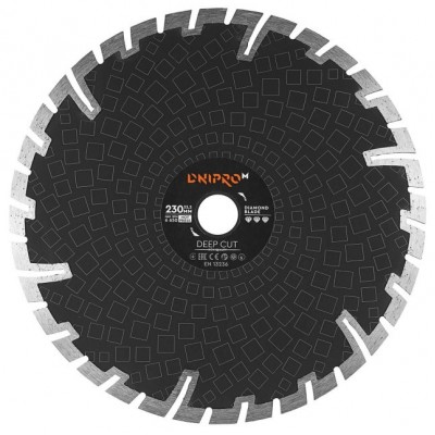 Диск для резки Dnipro-M Deep Cut 230 22,2mm