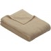 Pătura IBENA Plain Fleece Olbia Beige 150x200cm