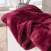 Плед IBENA Plain Fleece Olbia Dark Red 150x200cm