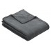 Pătura IBENA Plain Fleece Olbia Dark Grey 150x200cm