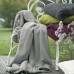 Плед IBENA Plain Fleece Olbia Light Grey 150x200cm