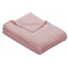 Pătura IBENA Plain Fleece Olbia Pink 150x200cm