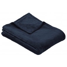 Pătura IBENA Plain Fleece Olbia Midnightblue 150x200cm