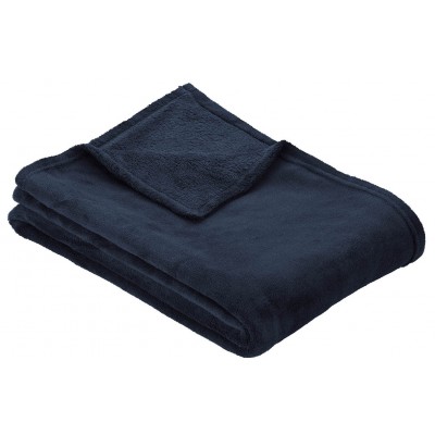 Pătura IBENA Plain Fleece Olbia Midnightblue 150x200cm