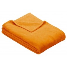 Pătura IBENA Plain Fleece Olbia Yellow 150x200cm