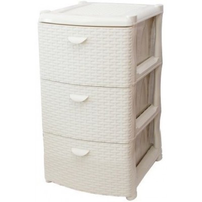 Comodă M Plastika Rattan М2811 Ivory