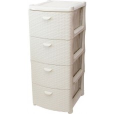 Комод M Plastika Rattan М2812 Ivory