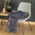 Плед IBENA Jacquard Blanket Lissabon Blue/Pink 150x200cm