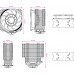 Cooler Procesor 2E AC120D4-ARGB