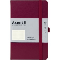 Agendă nedatată Axent Partner A5/96p Wine (8201-46-A)