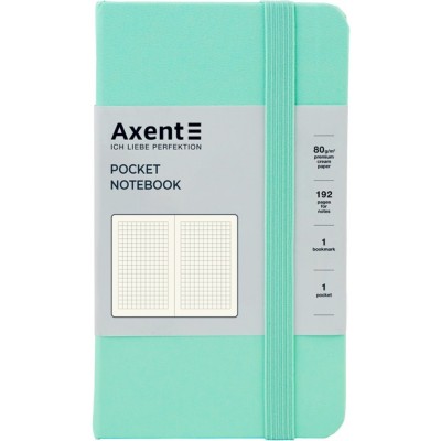 Agendă nedatată Axent Partner A6/96p Mint (8301-44-A)