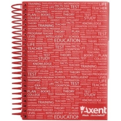 Caiet Axent A5/120p Red (8405-02-A)