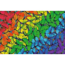 Puzzle Trefl 501 Rainbow Butterflies (20159)