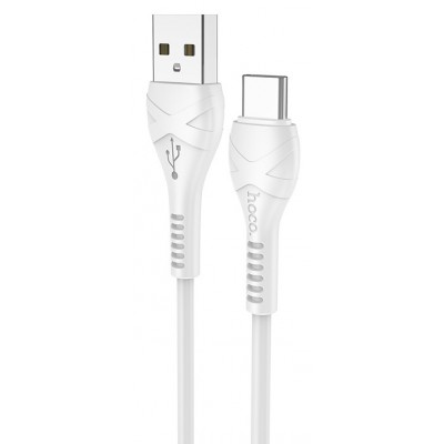 Cablu USB Hoco X37 Cool Charging Type-C White