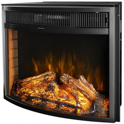 Șemineu electric Art Flame Ararat Black