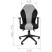Офисное кресло Chairman Game 8 Black/Red